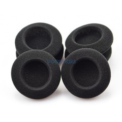 10 Pcs 40mm Replacement Foam Ear Pads Cushions for Over-Ear Headphones