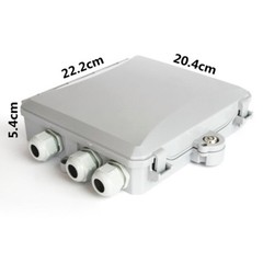 12-core fiber distribution box full distribution light box with flange pigta