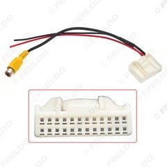 Compatible with Nissan 24-pin/24-pin original car camera video output cable