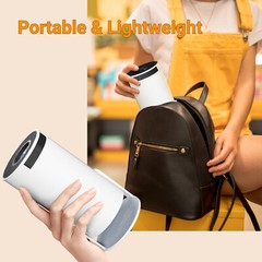 4K Mini Projector Android LED 1080P WiFi Bluetooth HD Portable Home Theater HDMI