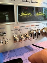 Fisher Studio Standard CR 5150 Cassette Deck 3 Head WORKS REMOTE RARE Japan