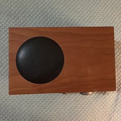 Tivoli Audio 2.0 Wired Bookshelf Speakers Wood Brown/Gray w/ Remote Control