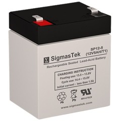 SigmasTek Battery Replacement for Universal Power UB1250 (D5741) SLA AGM 12V 5Ah
