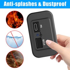 2X 12-24V 4.8ADual USB PD QC3.0 Car Boat RV Fast Charger Socket LED Power Outlet