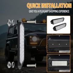 LED Light Bar for Truck, 6 Inches Reverse Lights Flood Beam for Truck white