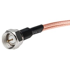 50 ohm F Type Coax Cable Splitter To F Dual Female 3 Way RG316 Coaxial Cable