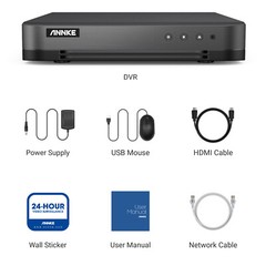 ANNKE 16CH 1080P Lite DVR CCTV Security Video Recorder for Camera System H.265+