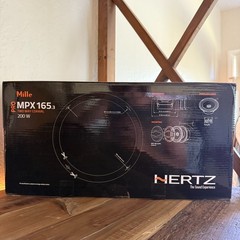 Hertz MPX 165.3 Mille Pro 6.5″ (16,5 CM) Two-Way Coaxial Speakers – NEW (Pair)