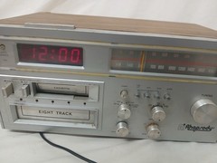 AI Rhapsody RY-1082 AM/FM/MPX Stereo Receiver 8 Track Cassette Parts Or Repair