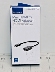 Mini HDMI Male to HDMI Female Adapter Converter Cable |pa4