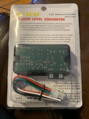 Speaker Level Converter