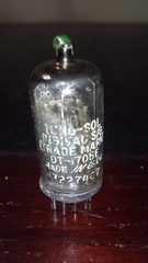 TUNG-SOL GREEN Digivac Seven Segment Display Tube DT-1705E Tested/Working LOT#1A