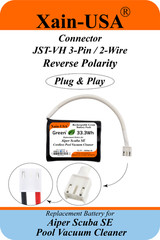 11.1V 3000mAh Replacement Battery for Aiper Scuba SE Cordless Pool Vacuum