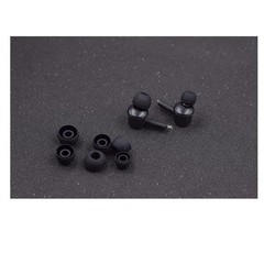 Black 50PCS Silicone Ear Tips Replacement Ear Pads Covers for Headphones