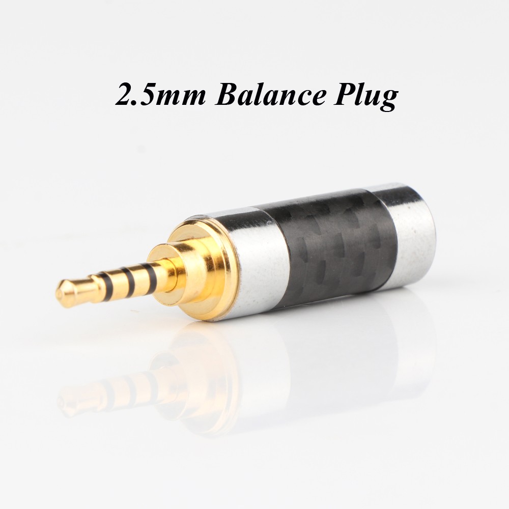 Customized Plug to Dual 2.5mm 8Core Headphone Upgrade Cable for Hifiman 300 he6