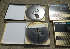 8 Maxell 35-90 7in Reel to Reel Tapes Excellent Condition 2 New