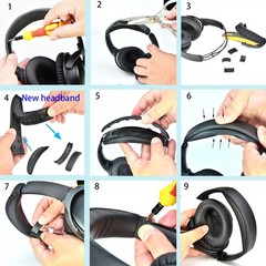 Headband pad For Bose QC25/SoundLink AE2/SoundTrue AE 2 Headphones Replacement