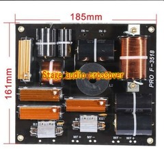 1200W 3-way Stage audio crossover Hi-Fi Speaker Frequency Divider Filters