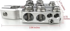 20-Way Lead Acid Battery Post Terminal Ends Distribution AM20(8AWG up to 4/0(XL)