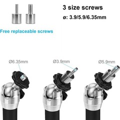 Projector Mount with 3 Sizes of Screw Adapters for Universal Compatibility