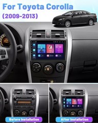 Android 15 MP5 Player Quad-core Stereo Radio 32G For Toyota Corolla 2006-2013