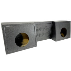 Regular Cab / Single Cab 8” Dual Sub Box Subwoofer Enclosure Gm Ford Dodge