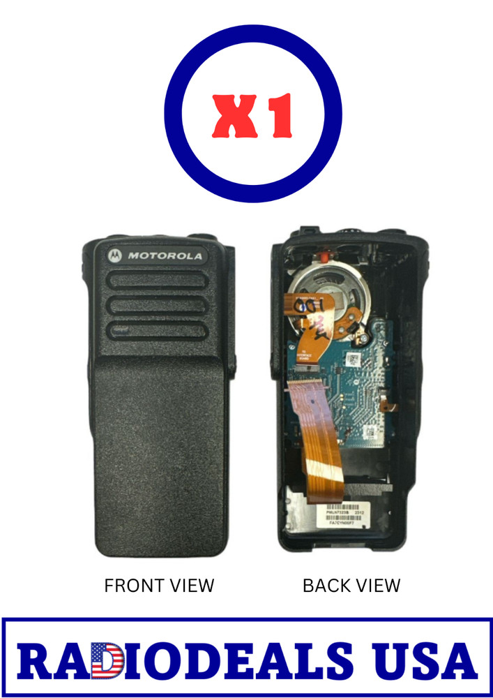Motorola XPR7350E Complete Housing Only – Black – PMLN7361 / PMLN7323 – 1 PC