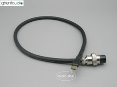 DC36(GX16) — Aviation GX16-2 to USB Canare 4S6 DC Cable