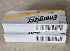 48 Energizer AA Industrial Alkaline Batteries (EN91, LR6) EXP 2034 New