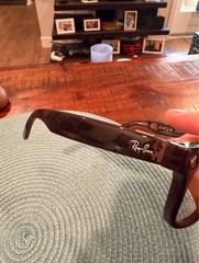 Ray-Ban Unisex Adults Brown Full Rim Plastic Eyeglass Frames