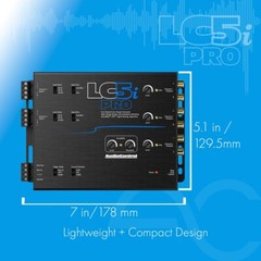 AudioControl LC5i PRO 5-Channel Line Output Converter/Line Driver w/ACR-1 Remote