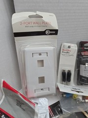 RADIOSHACK 275-0653 DPDT HEAVY DUTY TOGGLE Wall Plate Coax Radio Shack Lot TV