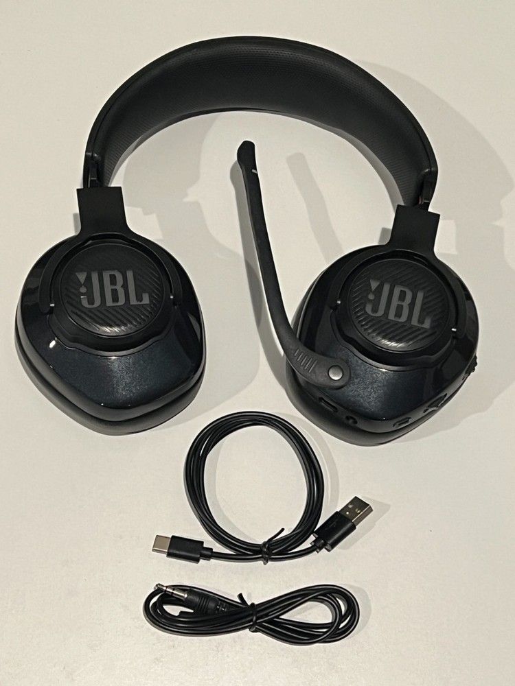 JBL Quantum 400 Wired Over-Ear Gaming Headset – Black