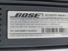 Bose Acoustic Wave Music System II CD FM/AM/Mint condition