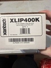 Xantech XLIP 400K IP-IR Connecting Block With Web Control Unit