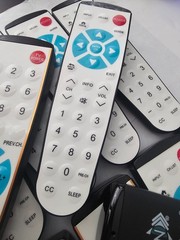 2 Pack – Clean Remote CR4-2 Universal Remote Controls Spill Proof Hospitality