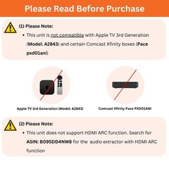4K HDMI Audio Extractor Converter, SPDIF/3.5MM, HDMI 2.0, HDCP 2.2, HDR10