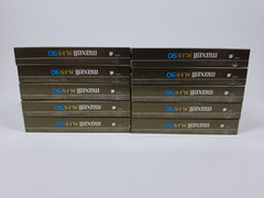10 MAXELL XLII-S 90 Gold Super Fine Epitaxial High Bias Cassette Tapes