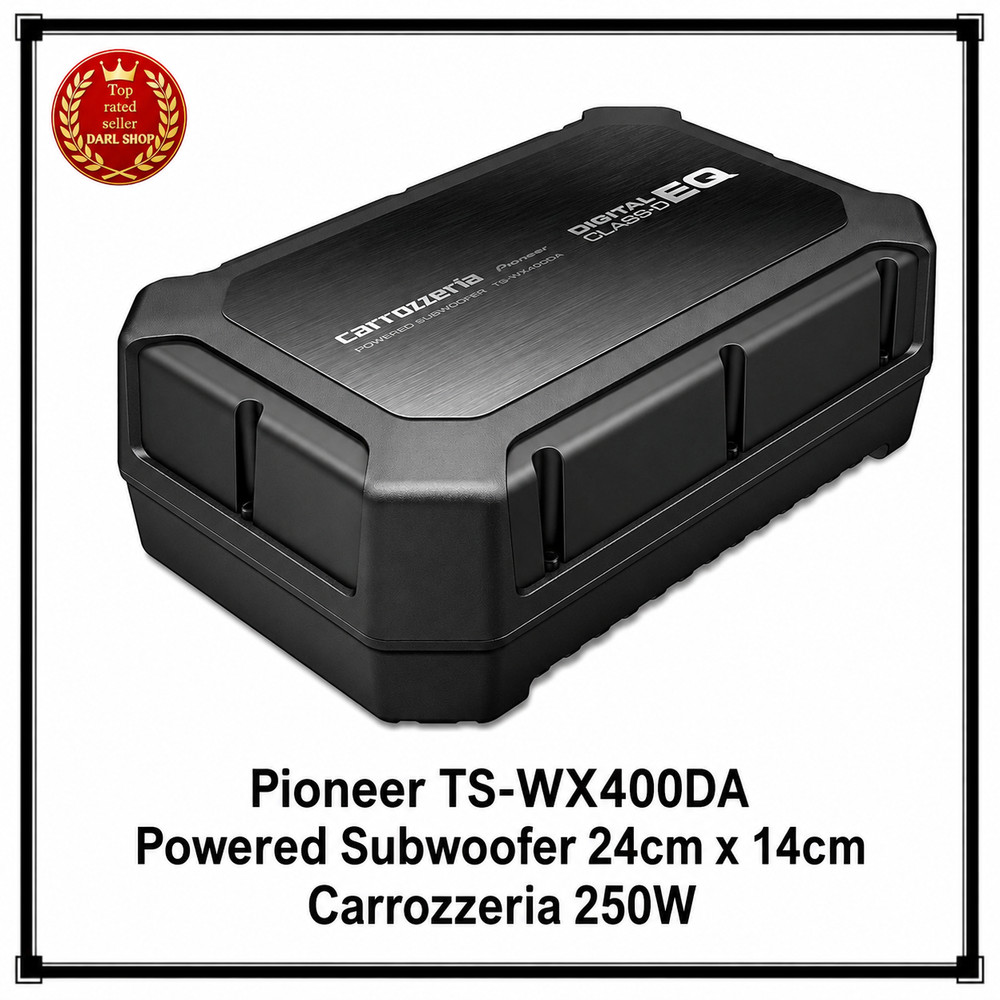 Pioneer TS-WX400DA Powered Subwoofer 24cm x 14cm Carrozzeria 250W