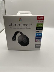 Google Chromecast 2nd Generation Media Streaming Device Black NC2-6A5