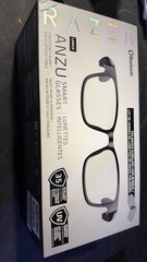 Razer Anzu Rectangle Large Regular Bluetooth Smart Glasses Complete In Box
