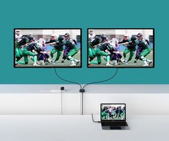 MT-VIKI 4K Powered HDMI Splitter 1 in 2 Out 1×2 for Dual Monitor