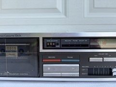 Vintage 1980’s TEAC V-316 Single Stereo Cassette Tape Deck 1 New Belt
