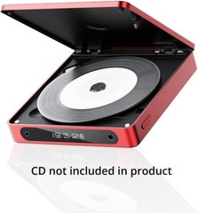 FiiO DM13 Bluetooth Multifunctional Portable Stereo CD Player (Red, Bluetooth)