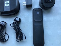 LOGITECH Harmony Elite Remote Control W/ Hub, Cradle, 2 IR Blaster. AS-IS.