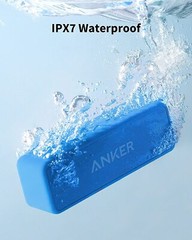 Anker Soundcore2 Portable Bluetooth Speaker Outdoor BassUp Stereo Pairing|Refurb