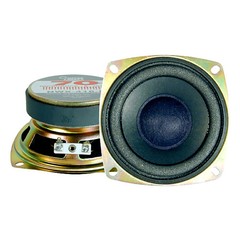 4″ inch Square 70 Watt Stereo Audio Woofer Speaker Replacement Driver 4 Ohms