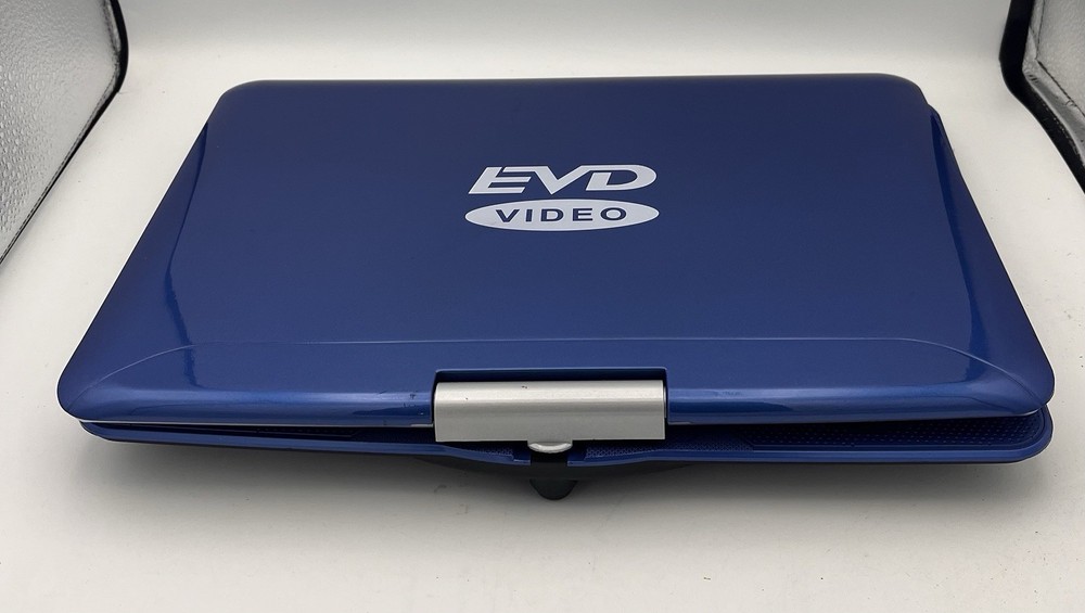 Blue EVD Video 13.5″ Portable Swivel Screen DVD Player ~ Multimedia Hub ~ POR
