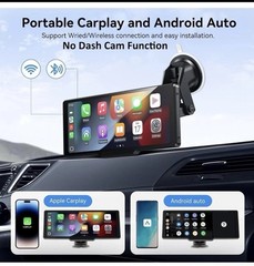🔥Wireless Portable Car Screen 10” W/ Backup Camera CarPlay And Android Auto
