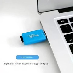USB 2.0 Micro SD SDHC TF Card Reader Memory Adapter for PC Laptop Camera lot